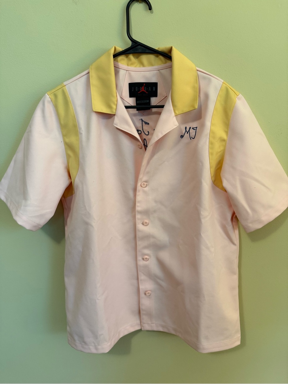 Air Jordan Flight Club Short-Sleeve Bowling Shirt